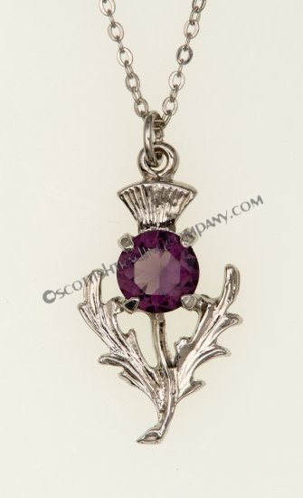 Scottish Thistle Pendant