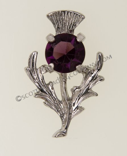 Scottish Thistle Brooch