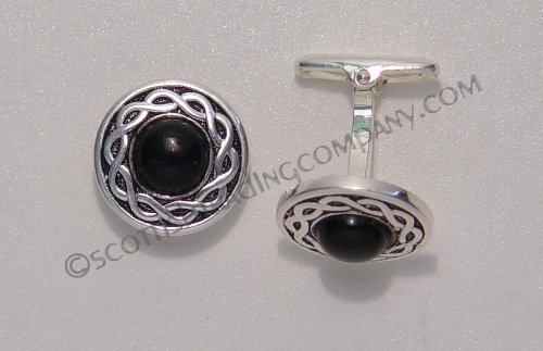 Stone Interlace Cufflinks