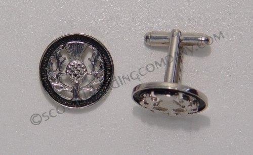 Antique Thistle Cufflinks