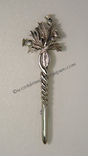 Thistle Kilt Pin - Click Image to Close