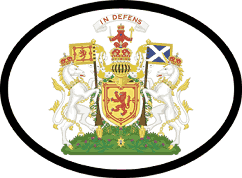 Scotland Coat of Arms Decal - Click Image to Close