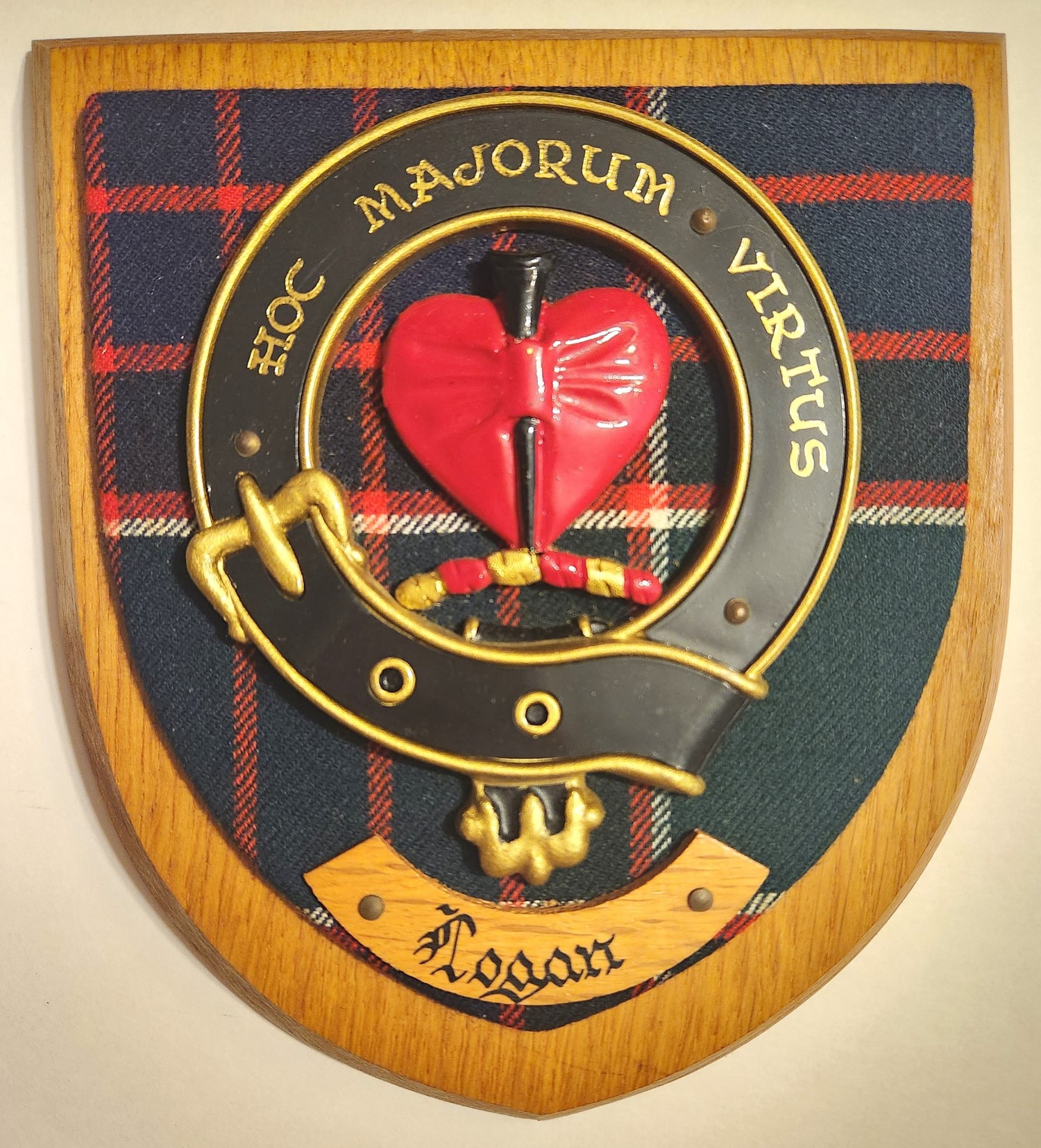 Logan Scottish Clan Plaque