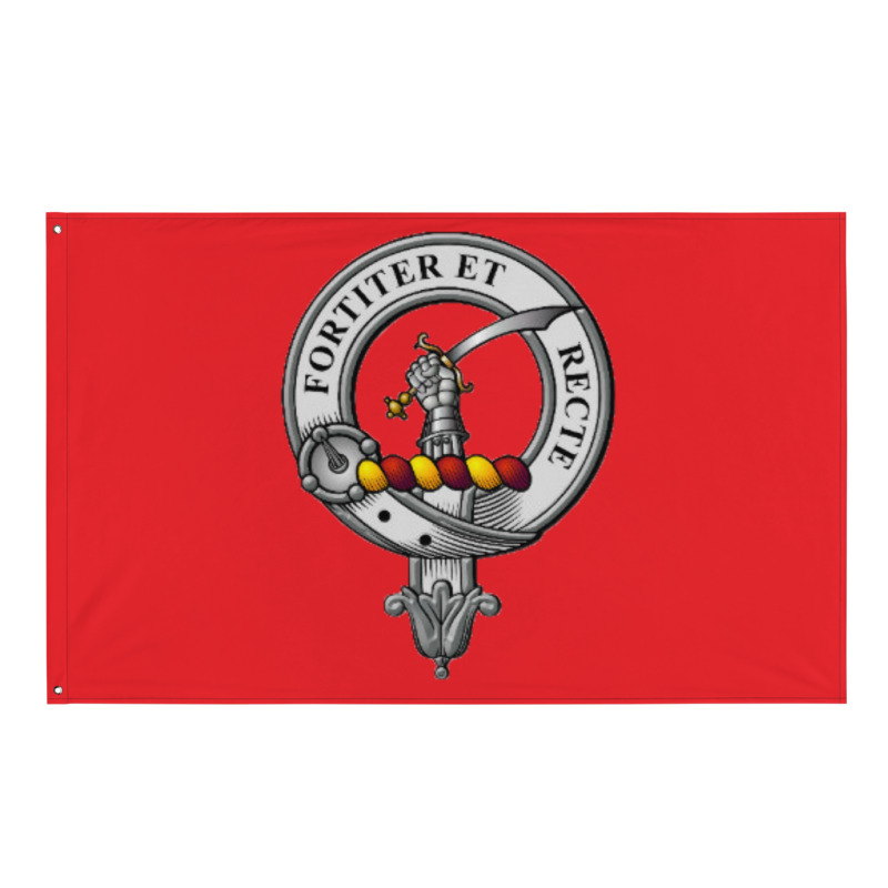 Scottish Clan Badge Flag - Click Image to Close