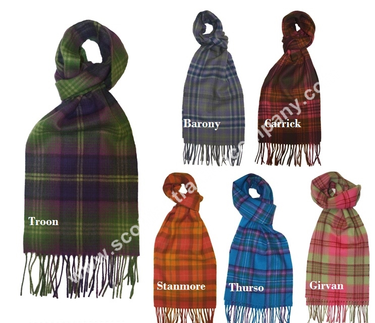 Scottish Fashion Tartan Scarves