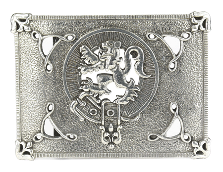 Clan Badge Kilt Buckle Matte Finish