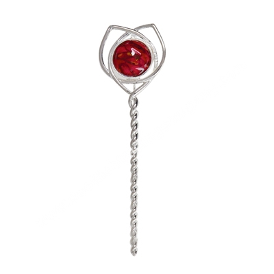Heathergem Twisted Stem Kilt Pin