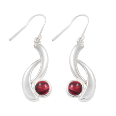 HeatherGem Wishbone Earrings - Click Image to Close