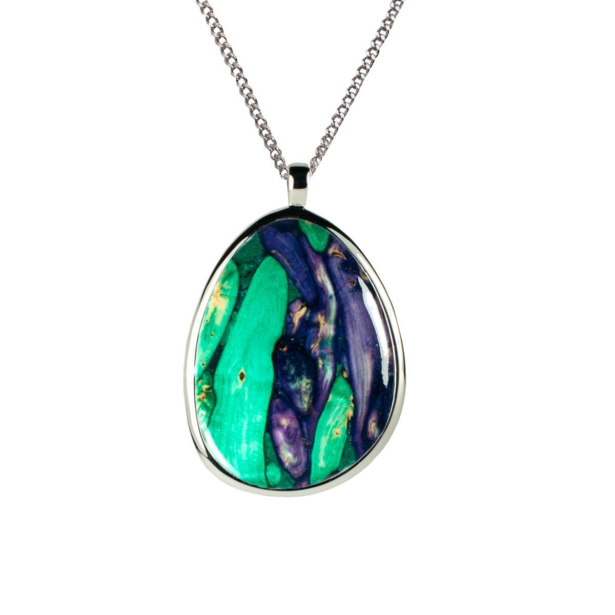 Heathergem Organic Pendant - Click Image to Close