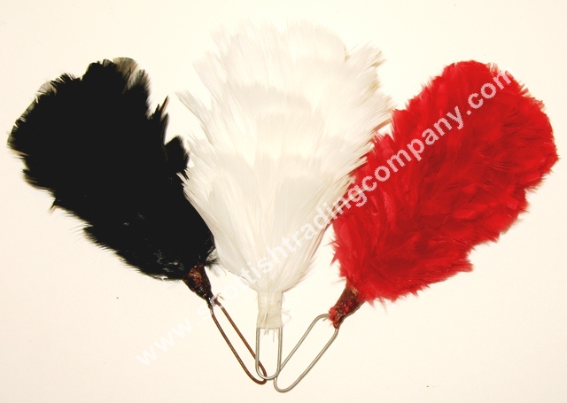 Glengarry and Balmoral Feather Hackle - Click Image to Close