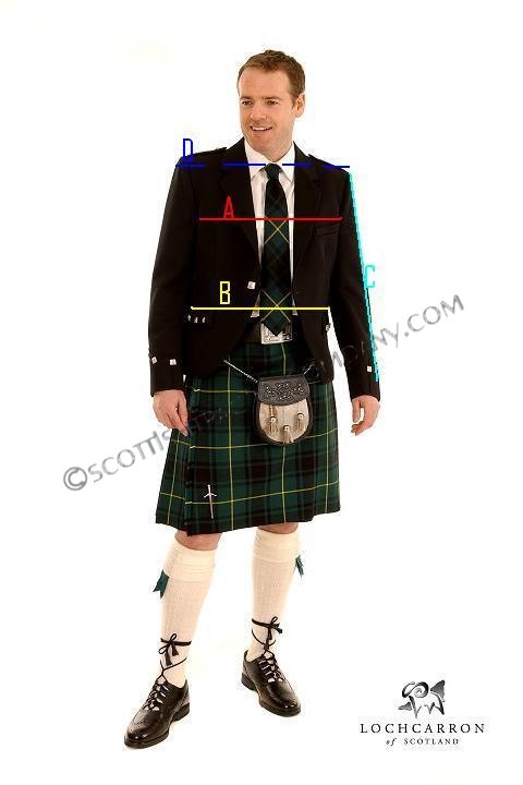 Scottish Kilt Measurements | The Scottish Trading Company