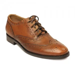 Scottish Brown Ghillie Brougue Shoes - Click Image to Close