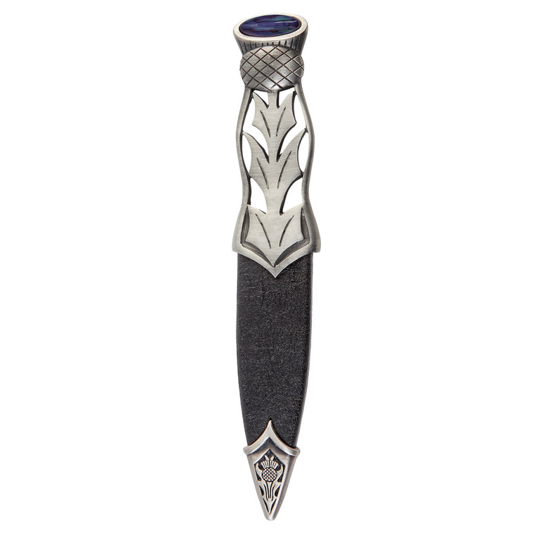 Jura Thistle Sgian Dubh - Click Image to Close