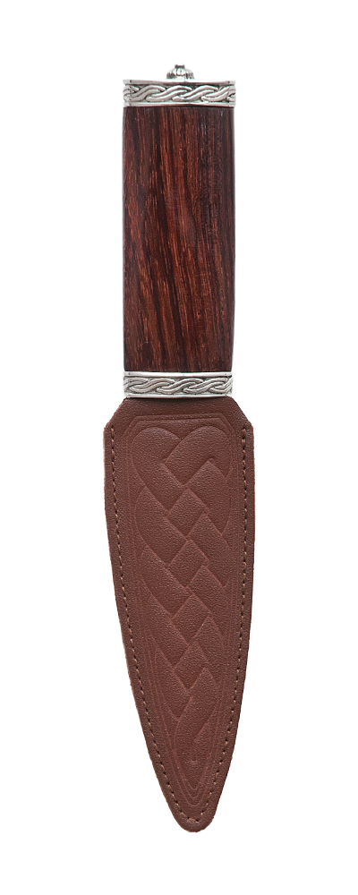 Torridon Dark Rosewood Sgian Dubh - Click Image to Close