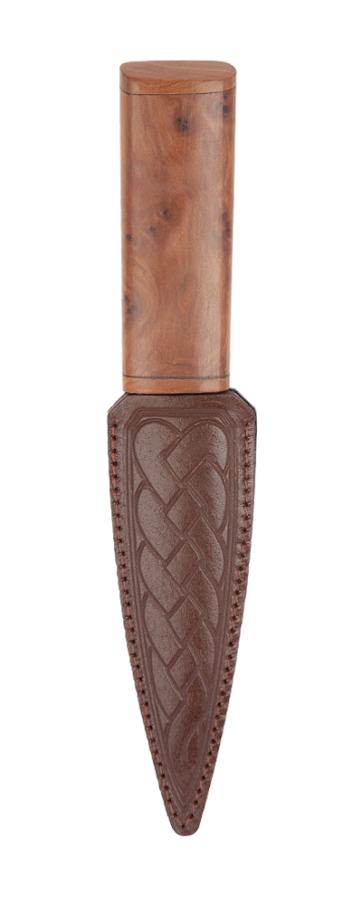 Thuya Burl Arisaig Sgian Dubh - Click Image to Close