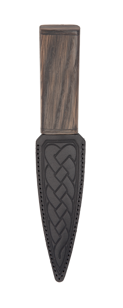 Bog Oak Arisaig Sgian Dubh - Click Image to Close