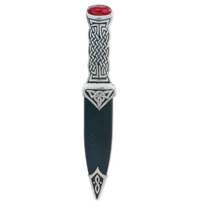 Celtic Heathergem Sgian Dubh - Click Image to Close