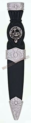 Thistle Top Clan Sgian Dubh - Click Image to Close