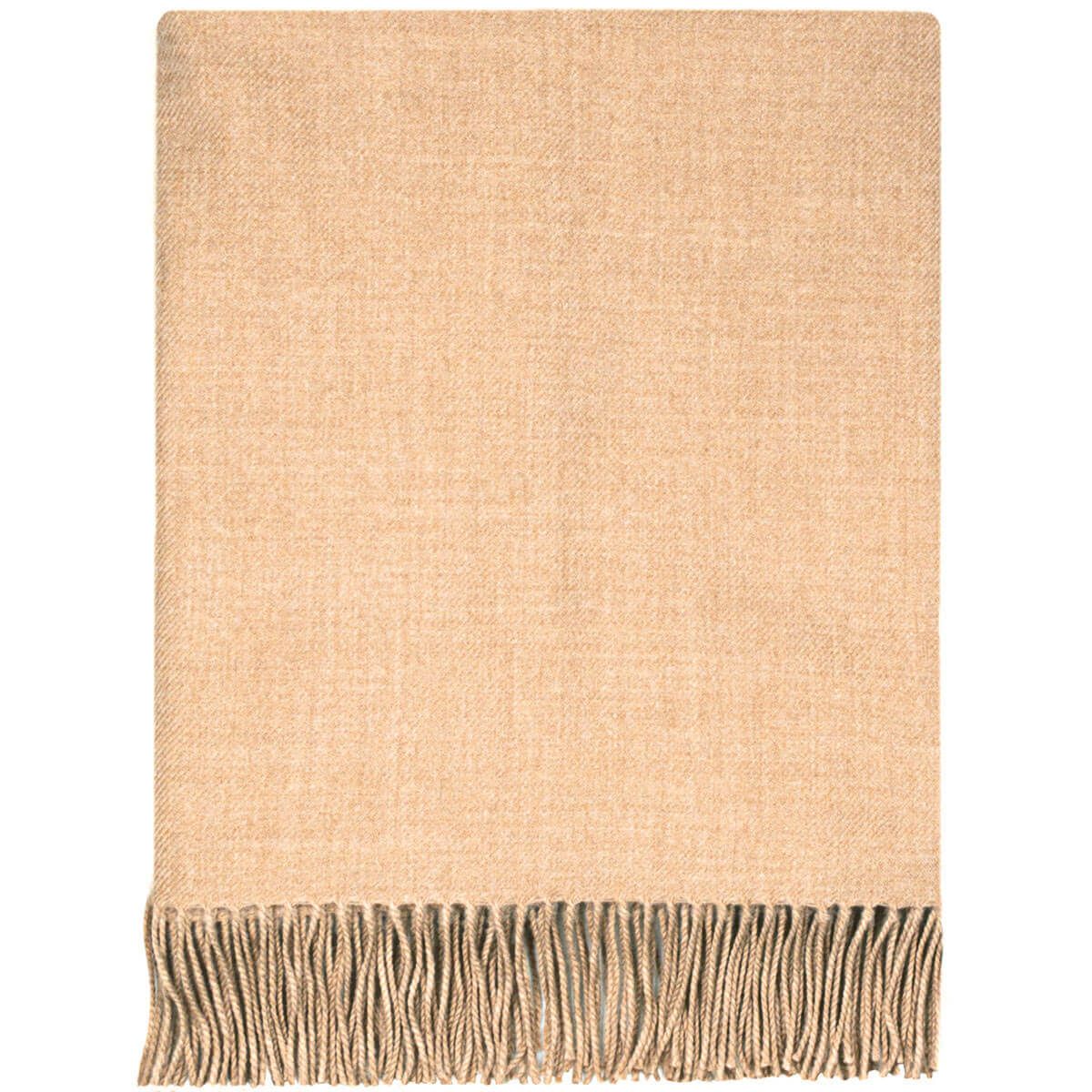 Malt Lambswool Blanket - Click Image to Close
