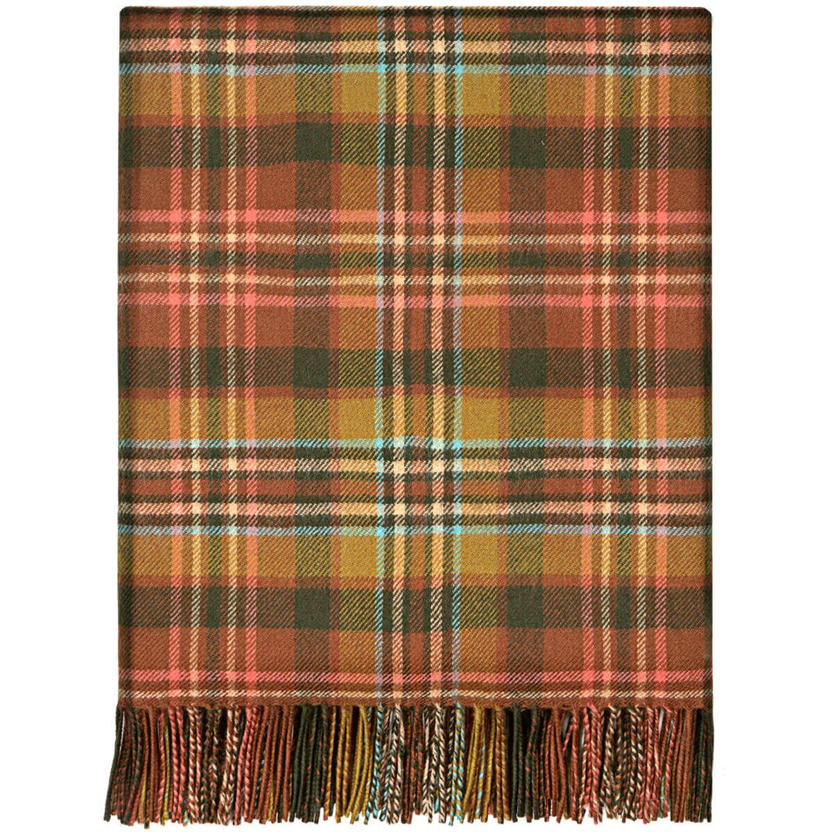 Scott Green Antique Lambswool Blanket - Click Image to Close