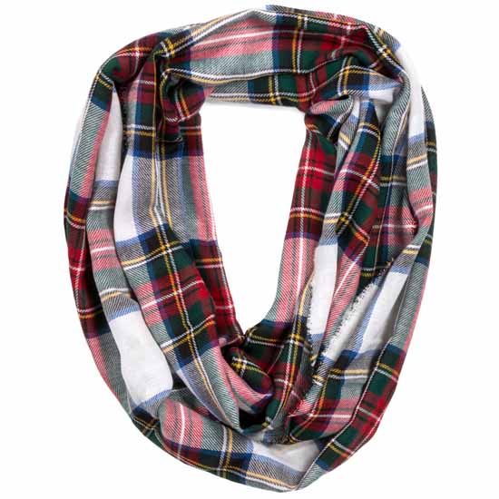 Stewart Dress Modern Tartan Infinity Scarf - Click Image to Close