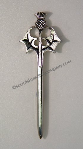 Thistle Kilt Pin - Click Image to Close