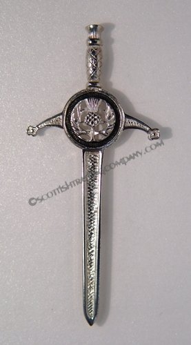 Thistle Kilt Pin - Click Image to Close