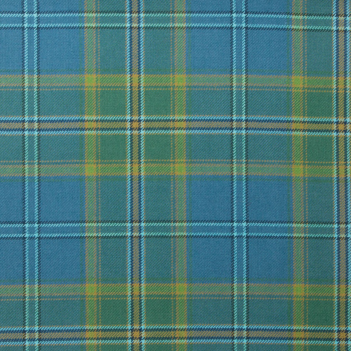 All Ireland Blue Tartan Fabric - Click Image to Close