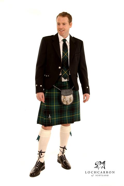 Argyll Outfit with 8 Yard 11oz Kilt