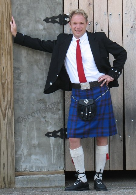 8 Yard Strome Kilt 16oz Standard Tartans by Lochcarron - Click Image to Close