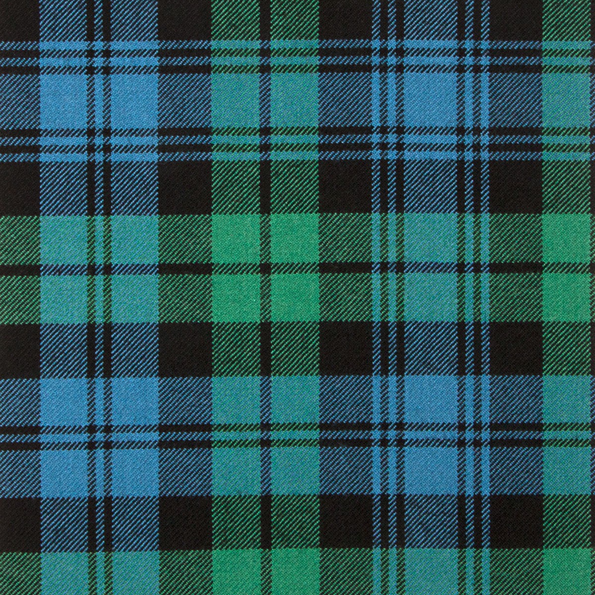 Black Watch Ancient Heavy Weight Tartan Fabric - Click Image to Close
