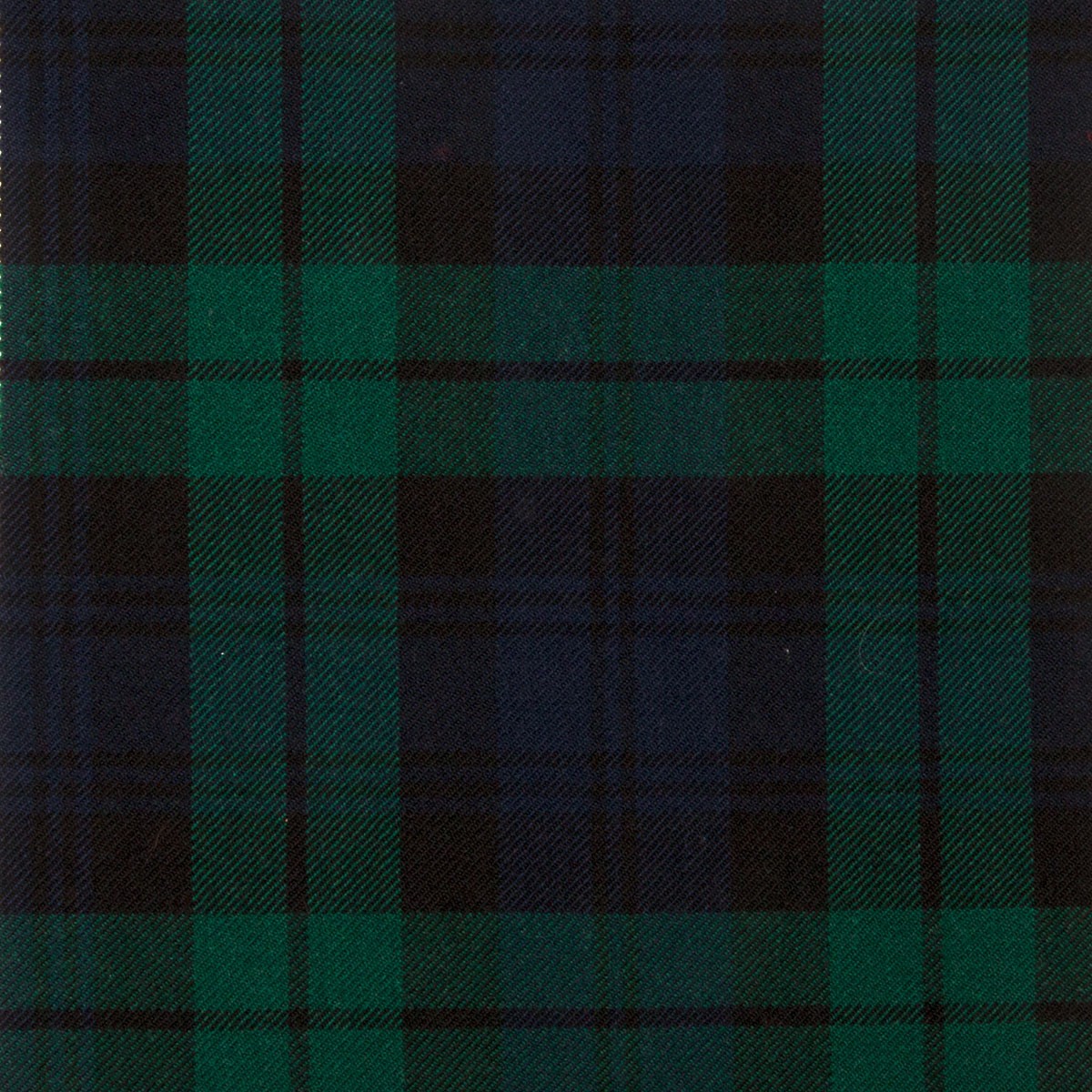 Black Watch Modern Heavy Weight Tartan Fabric - Click Image to Close