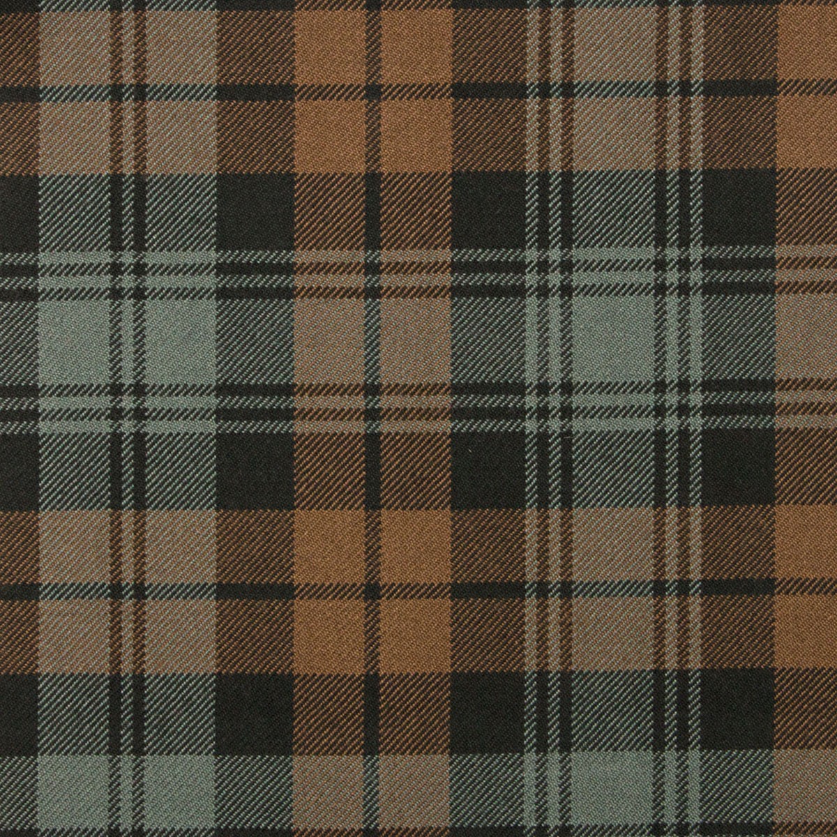 Black Watch Weathered Heavy Weight Tartan Fabric - Click Image to Close