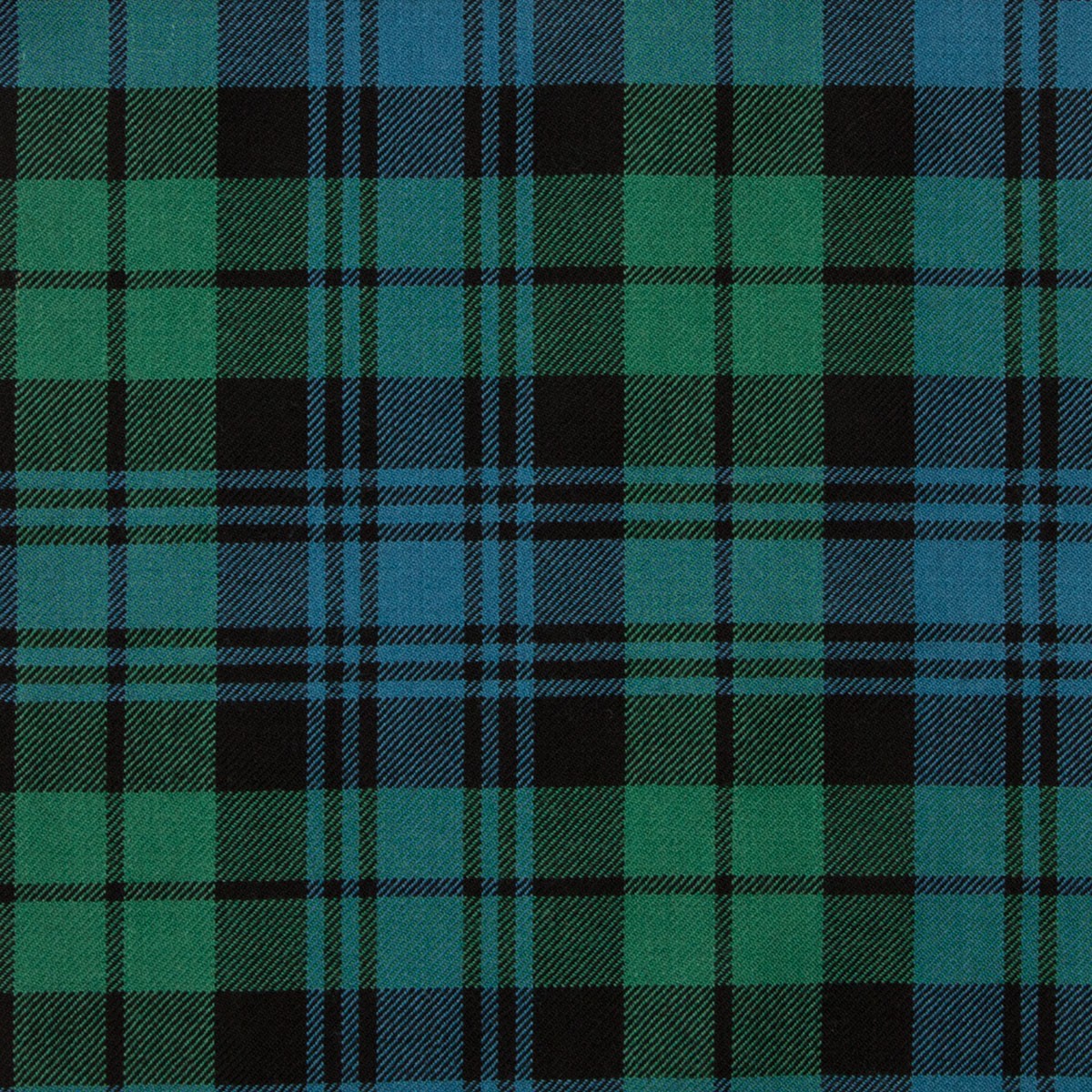 Black Watch Ancient Braeriach Tartan Fabric - Click Image to Close