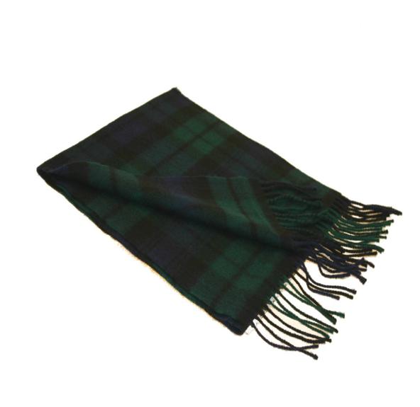 Black Watch Tartan Scarf - Click Image to Close