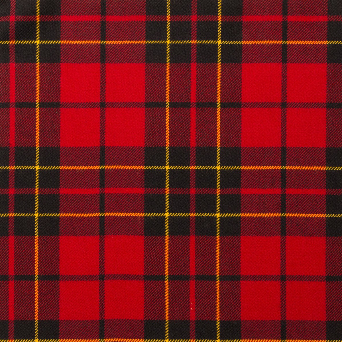 Brodie Red Modern Tartan Fabric