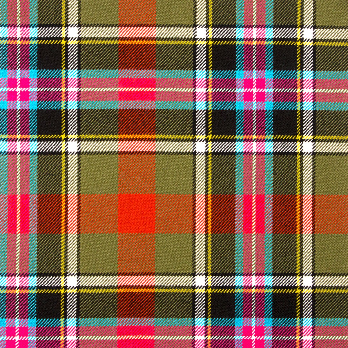 Bruce of Kinnaird Ancient Heavy Weight Tartan Fabric - Click Image to Close