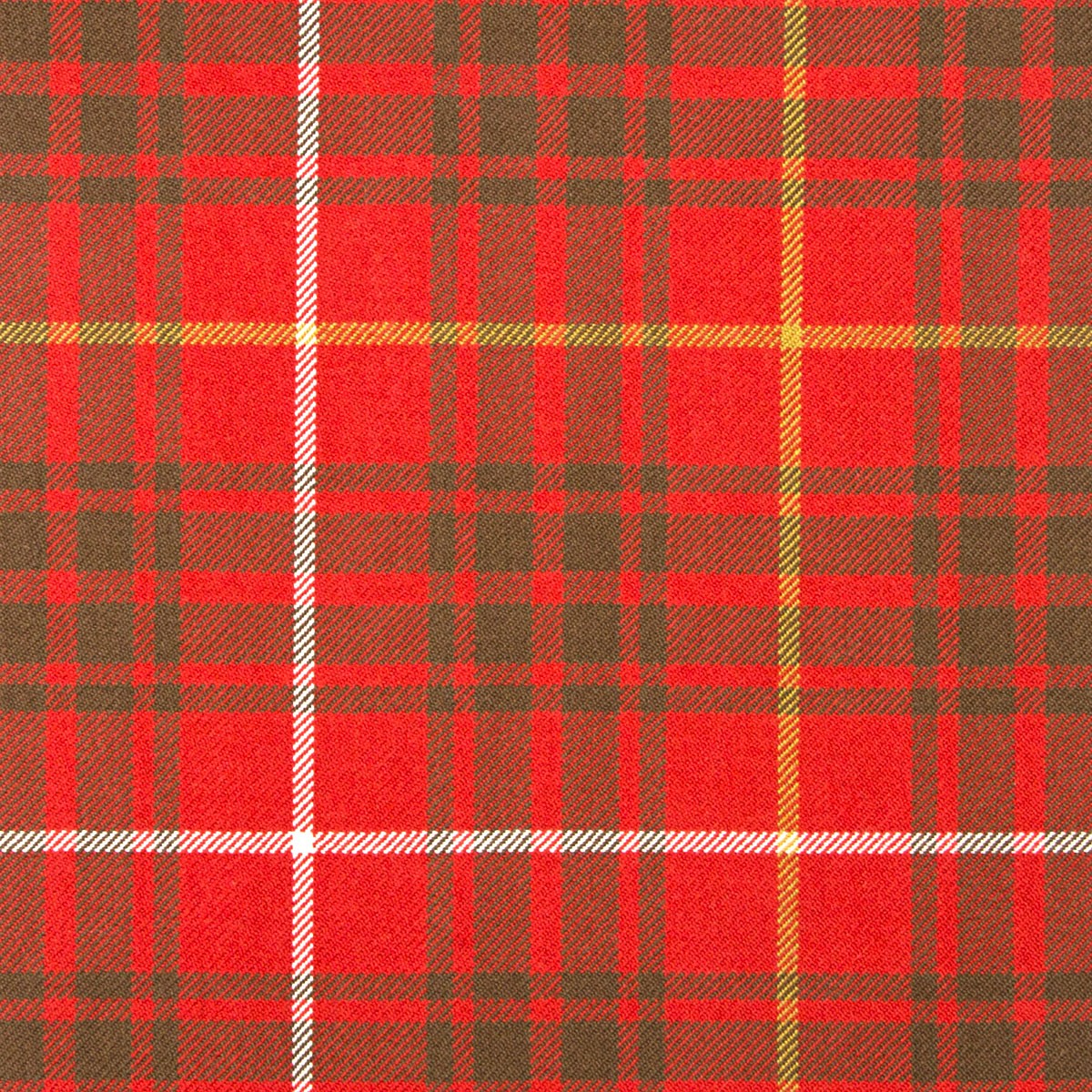 Bruce Weathered Heavy Weight Tartan Fabric - Click Image to Close