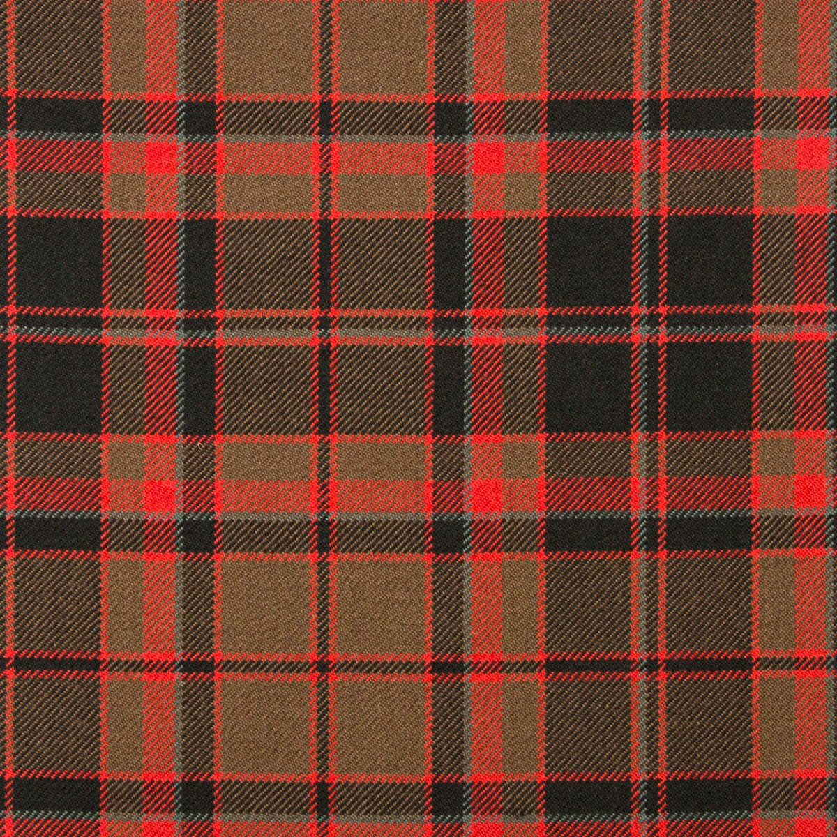 Buchan Weathered Heavy Weight Tartan Fabric - Click Image to Close