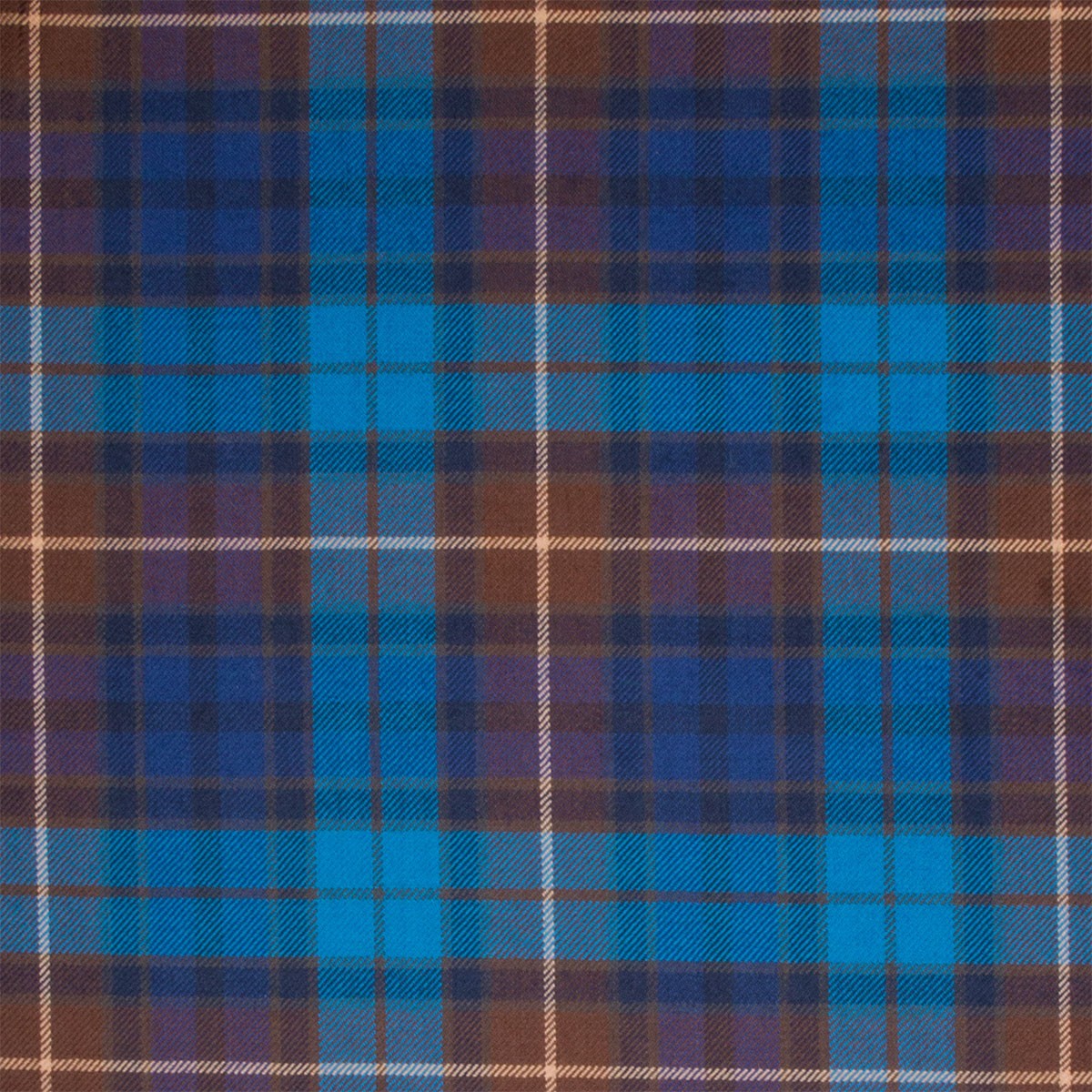 Buchanan Blue Tartan Fabric - Click Image to Close