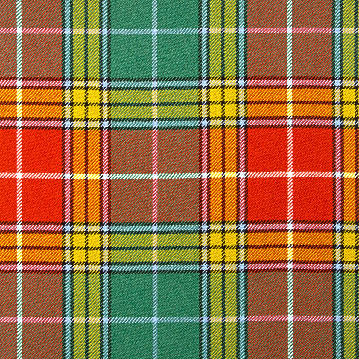 Buchanan Old Ancient Heavy Weight Tartan Fabric - Click Image to Close