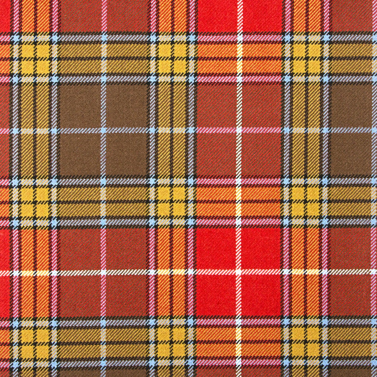 Buchanan Old Weathered Heavy Weight Tartan Fabric - Click Image to Close