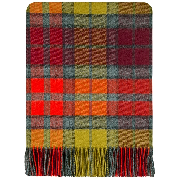 Buchanan Berry Tartan Lambswool Stole