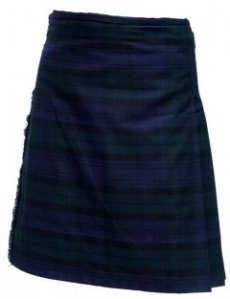 Mens Scottish Tartan Kilts in Polyviscose