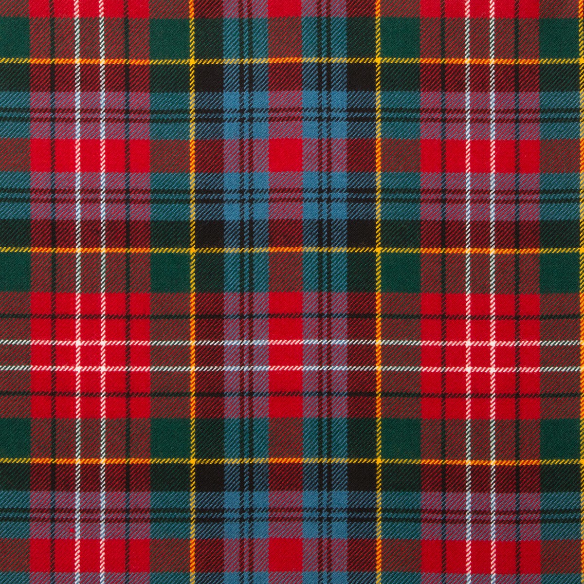 Caledonia Modern Tartan Fabric - Click Image to Close