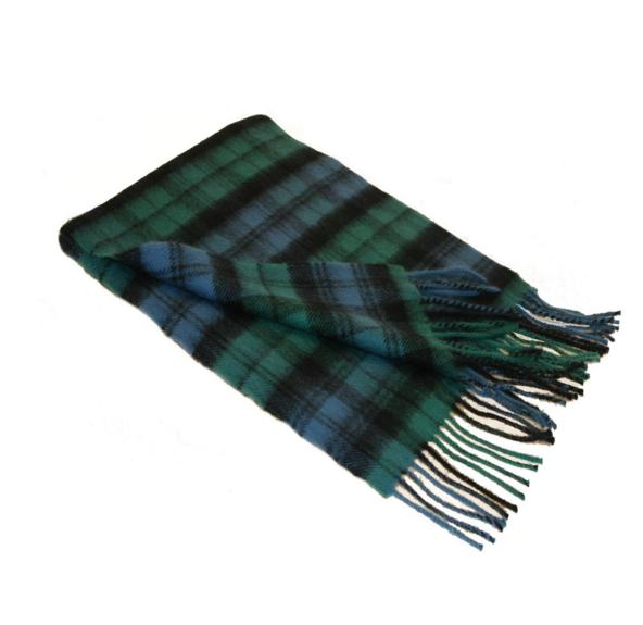 Campbell Clan Ancient Tartan Scarf - Click Image to Close