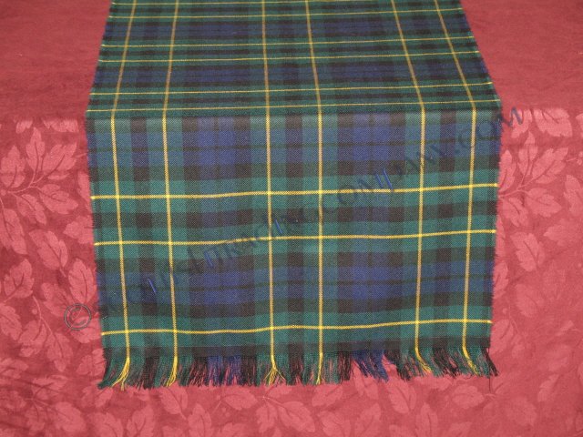 Tartan Table Runner Braeriach Weight - Click Image to Close