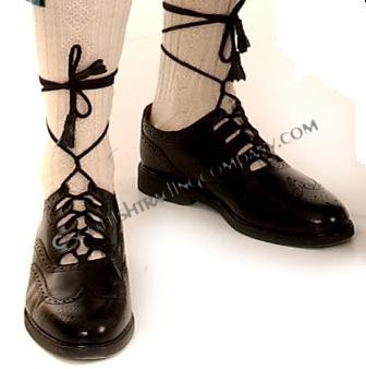 kilt shoes tying