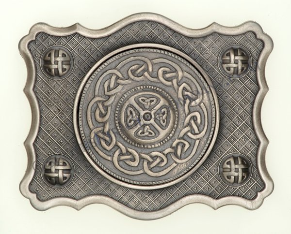 Celtic Belt Buckle Antique Finish