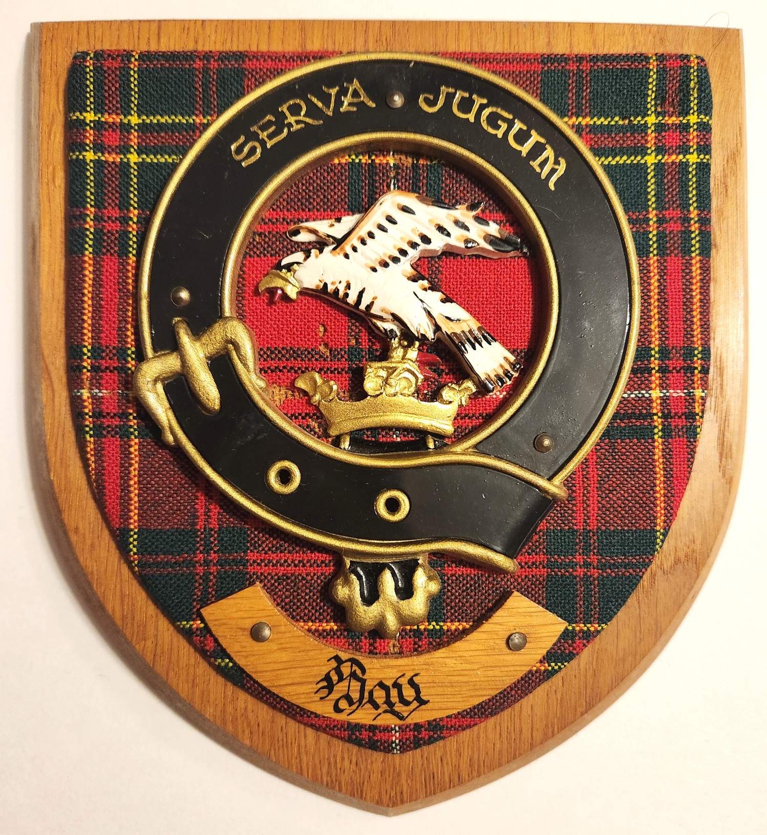 Hay Scottish Clan Plaque